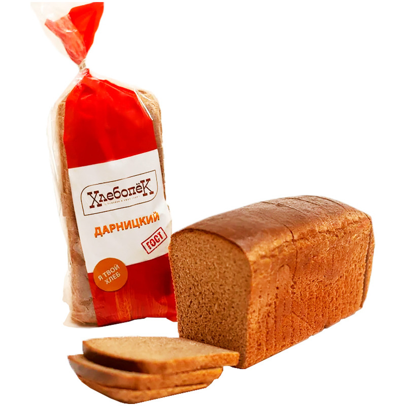 Хлеб Хлебопек Дарницкий нарезка, 600г