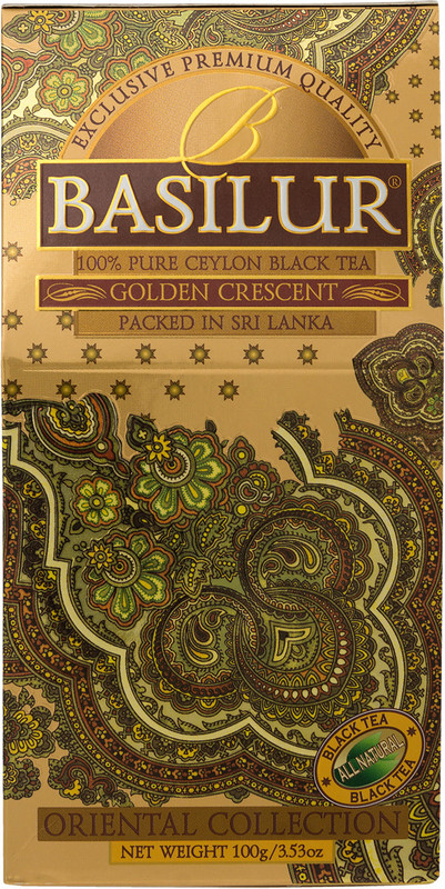 Чай Basilur Восточная коллекция Золотой месяц чёрный, 100г — фото 4