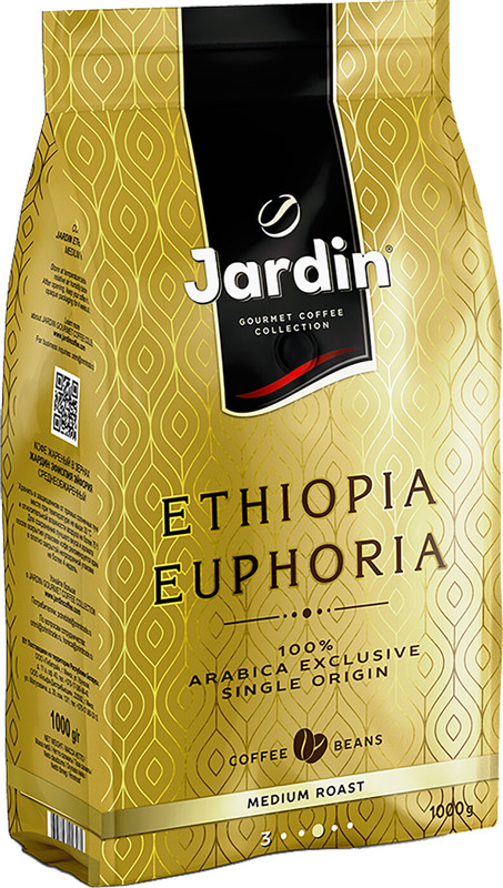 Кофе Jardin Ethiopia Euphoria жареный в зёрнах, 1кг — фото 5