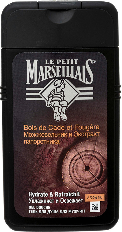 Гель Le Petit Marseillais для душа Можжевельник и экстракт папоротника, 250мл — фото 2