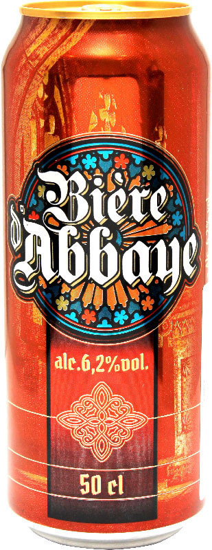 Пиво Abbay светлое 6.2%, 500мл