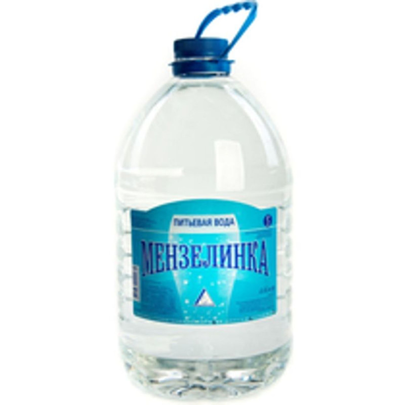 Вода Мензелинская Мензелинка артезианская питьевая 1 категории негазированная, 5л