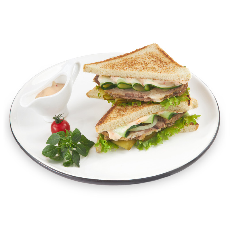 Сэндвич двойной с бужениной, 200г — фото 1