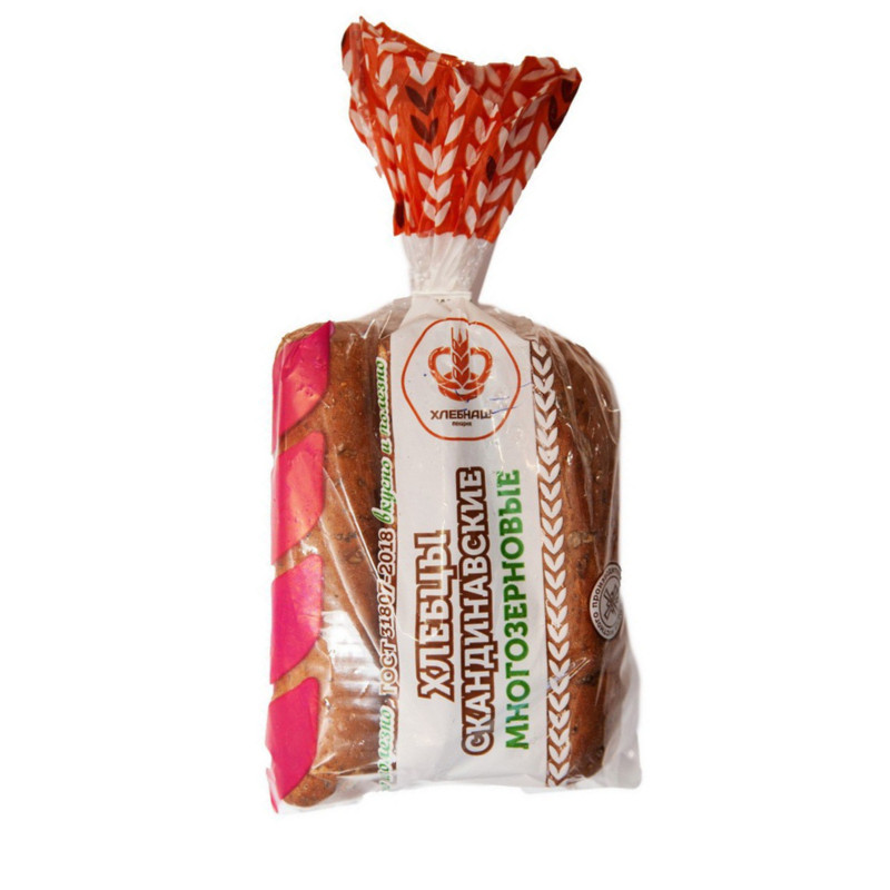 Хлебцы Хлебнаш Скандинавские многозерновые ржано-пшеничные, 3х60г