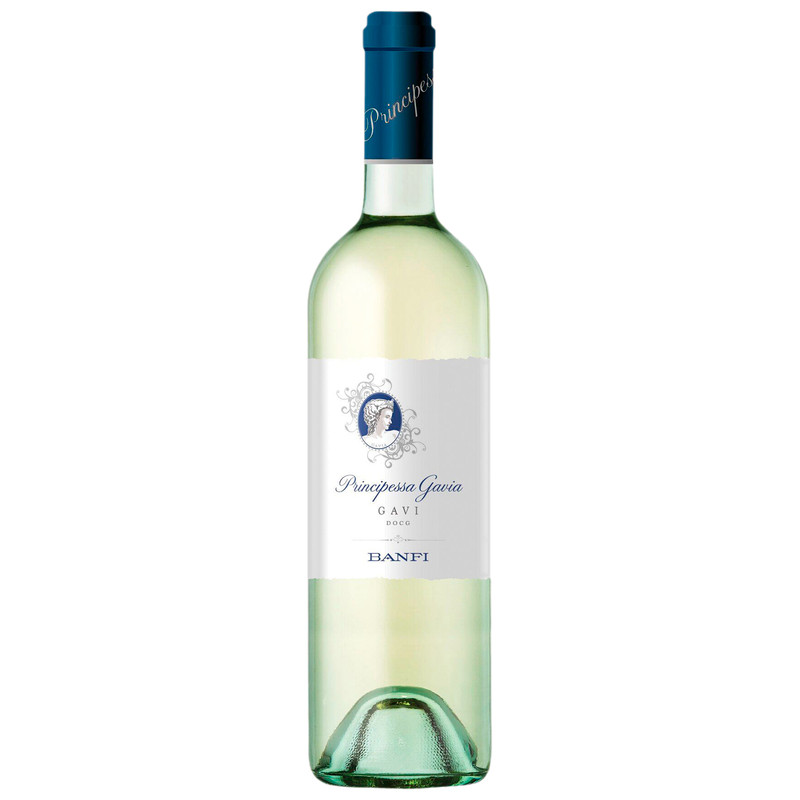 Вино Banfi Principessa Gavia Gavi DOCG белое сухое 12.5%, 750мл — фото 1