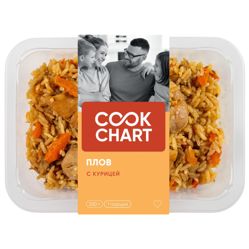 Плов Cook Chart с курицей охлаждённый, 250г