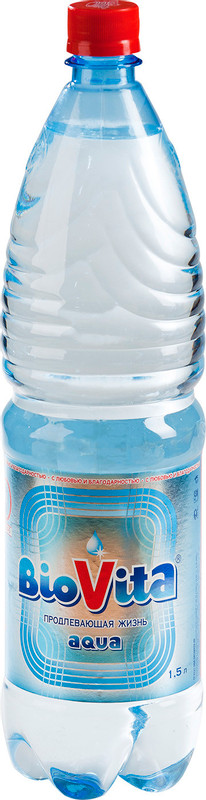 Вода Biovita Еринская минеральная природная питьевая столовая негазированная, 1.5л
