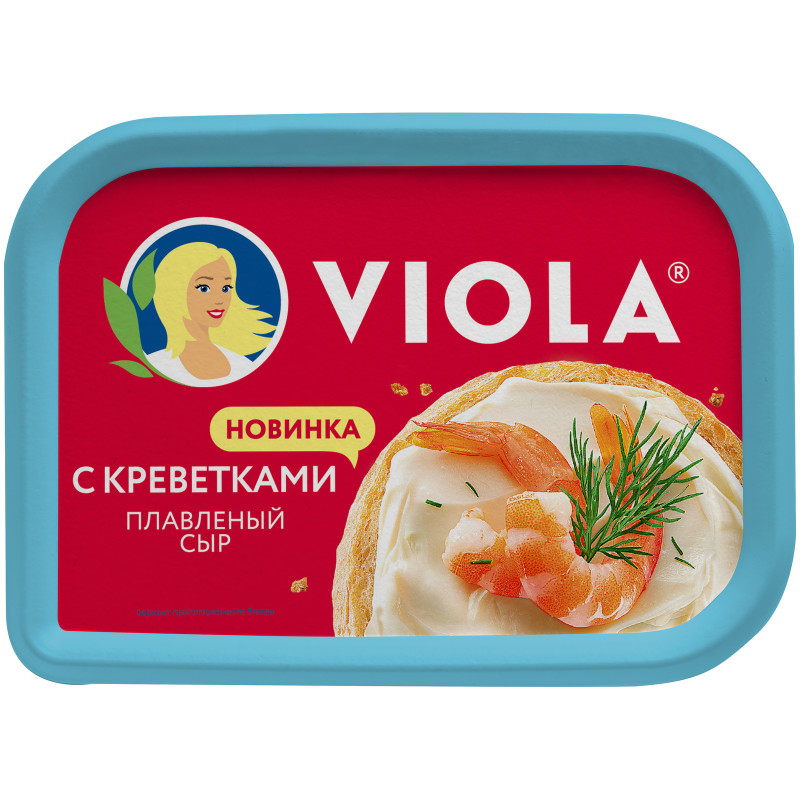 Сыр Viola Виола плавленый с креветками 35%, 400г — фото 3
