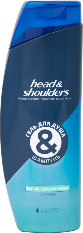 Гель-шампунь Head&Shoulders для душа для чувствительной кожи, 360мл