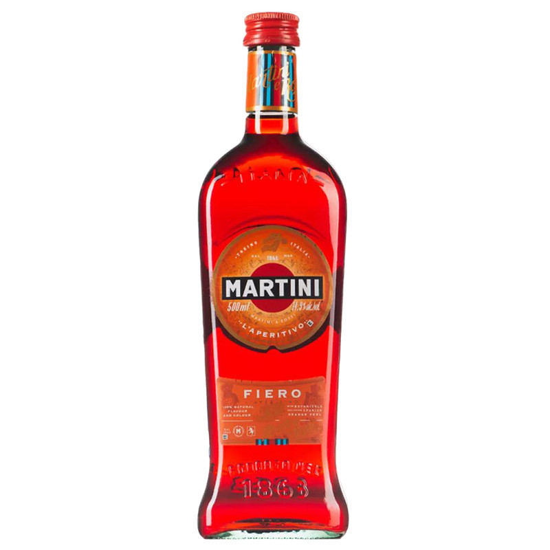 Вермут Martini Фиеро красный сладкий 14.9%, 500мл