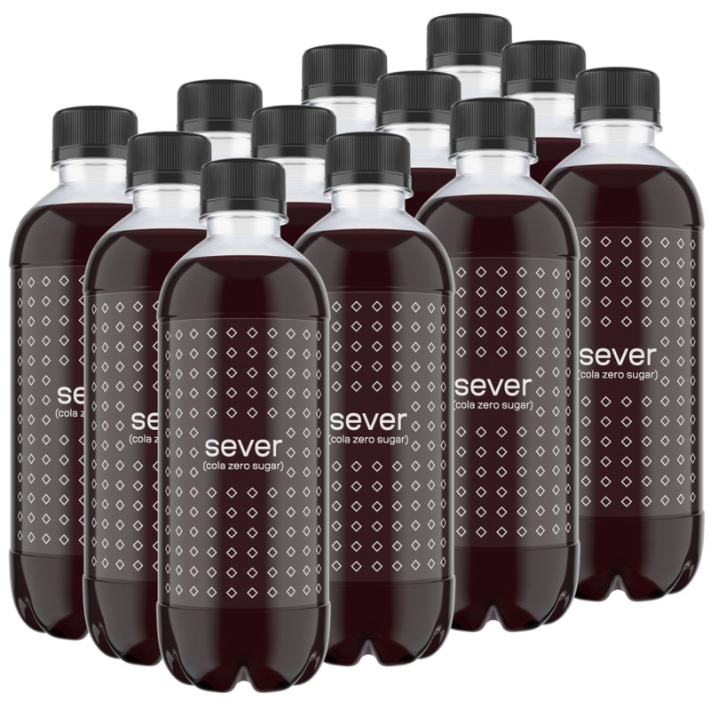 Напиток безалкогольный Sever Кола без сахара сильногазированный, 500мл — фото 1