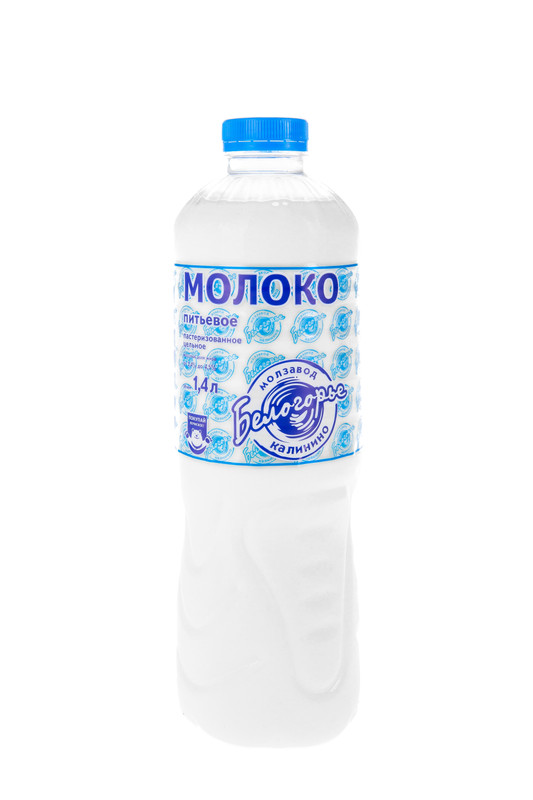 Молоко Белогорье цельное 3.4-4.5%, 1.4л