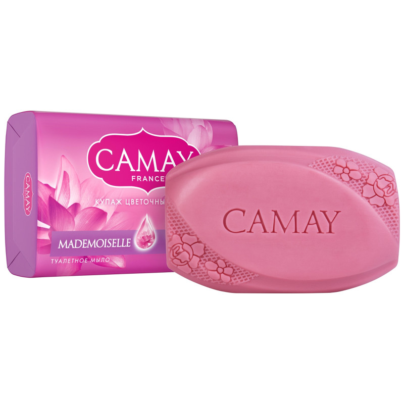 Мыло туалетное Camay с ароматом розового грейпфрута, 85г