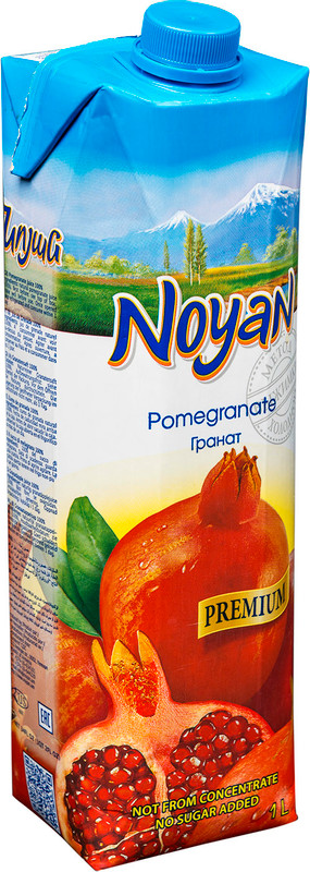 Сок Noyan Premium гранат, 1л — фото 3