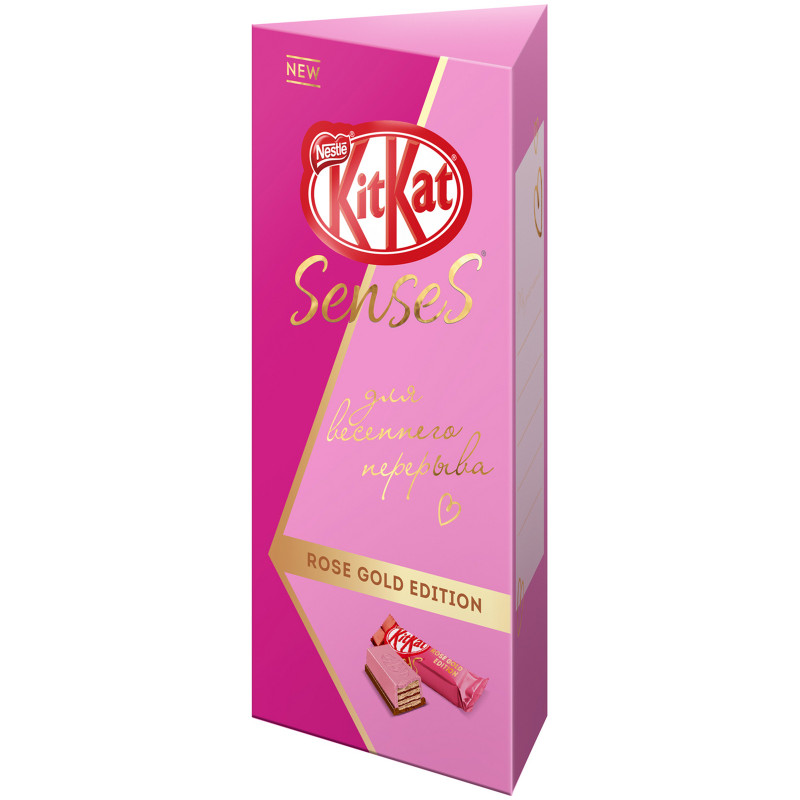 Шоколад KitKat Senses Taste Of Strawberry-Pink Wafer Taste Of Strawberry со вкусом клубники, 159.4г — фото 9