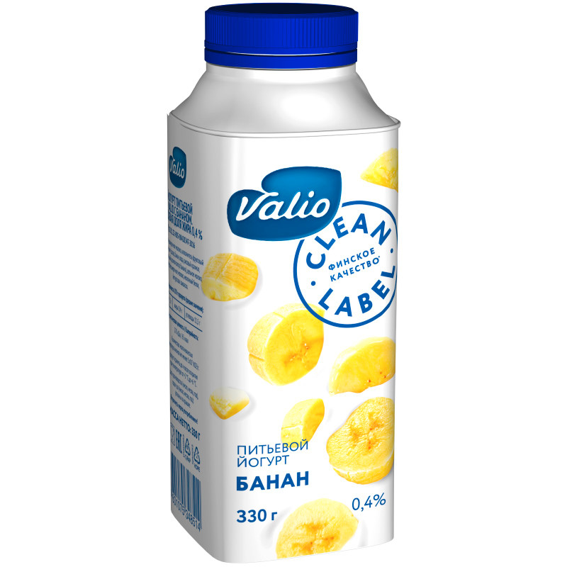 Йогурт Viola питьевой банан 0.4%, 330мл