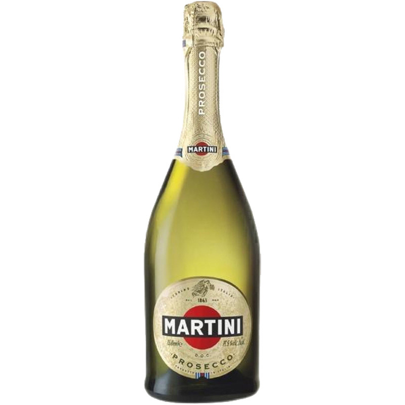 Вино Martini Просекко игристое белое сухое в подарочной упаковке 11.5%, 0.75л