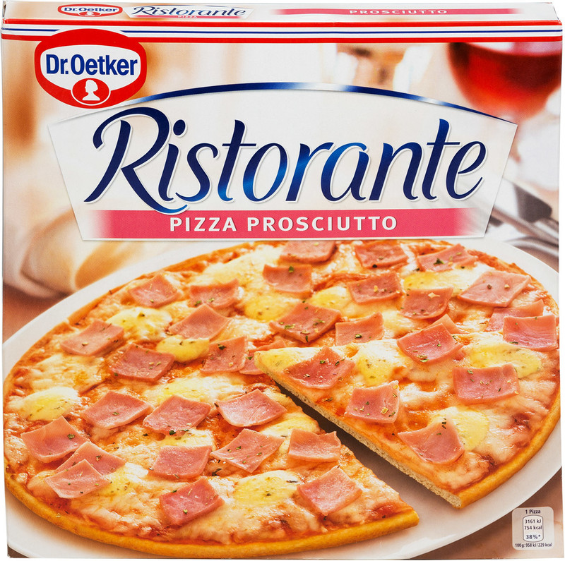 Пицца Dr.Oetker Ristorante с ветчиной, 330г