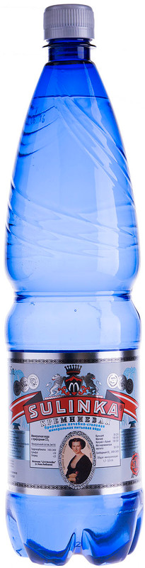 Вода Sulinka минеральная питьевая лечебно-столовая газированная, 1.25л