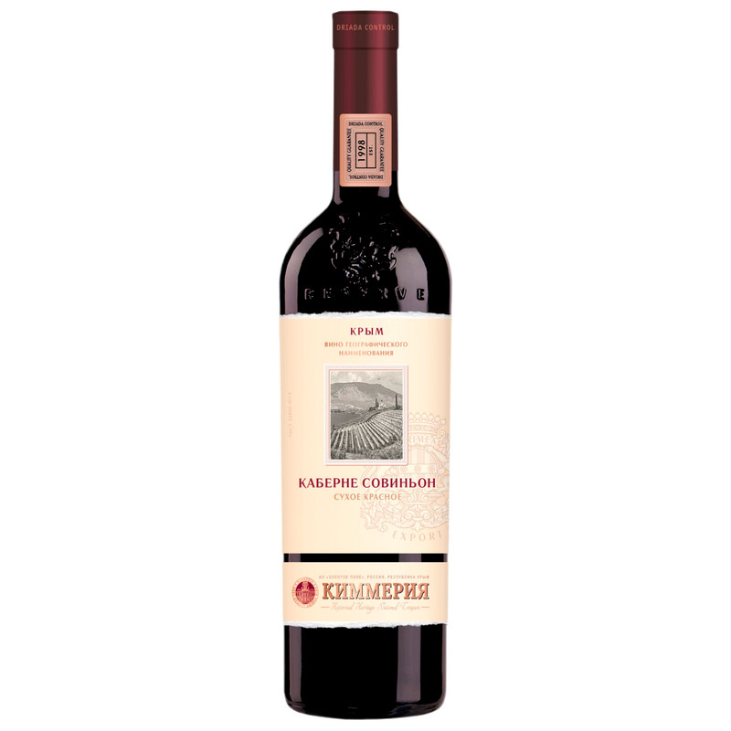 Вино Cimmeria Каберне Совиньон красное сухое, 750мл