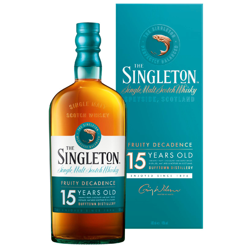 Виски The Singleton of Dufftown 15 лет односолодовый в коробке, 700мл