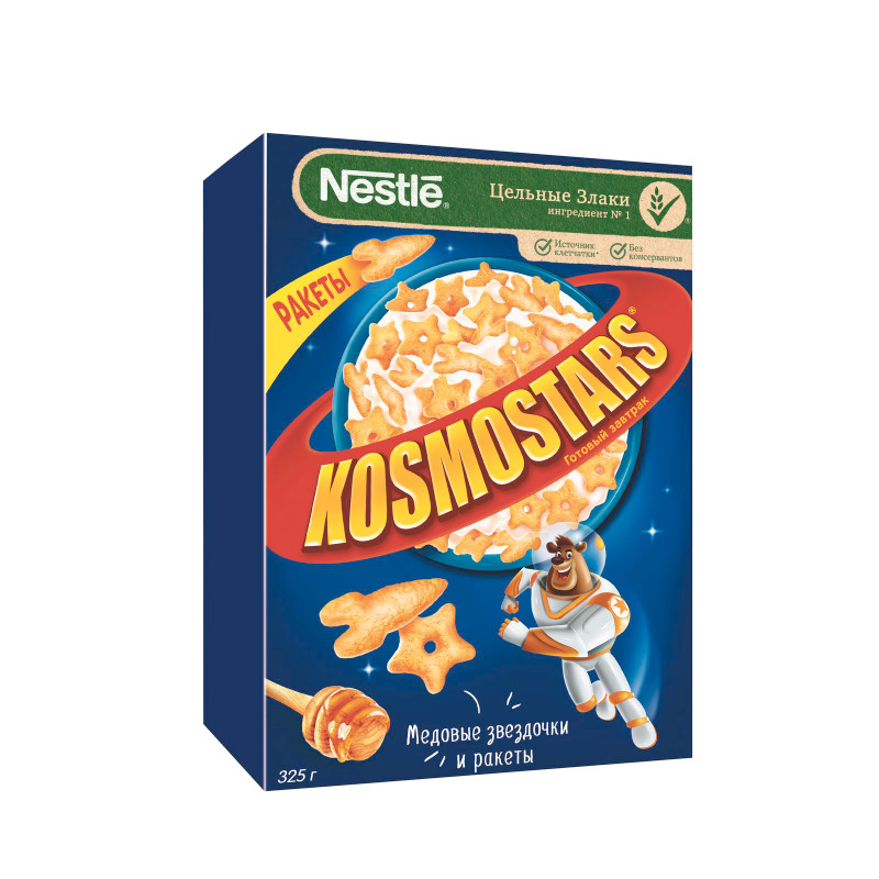 Завтрак готовый Kosmostars медовый, 325г — фото 2
