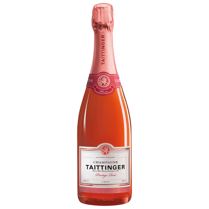Шампанское Taittinger Престиж Розе розовое брют, 750мл