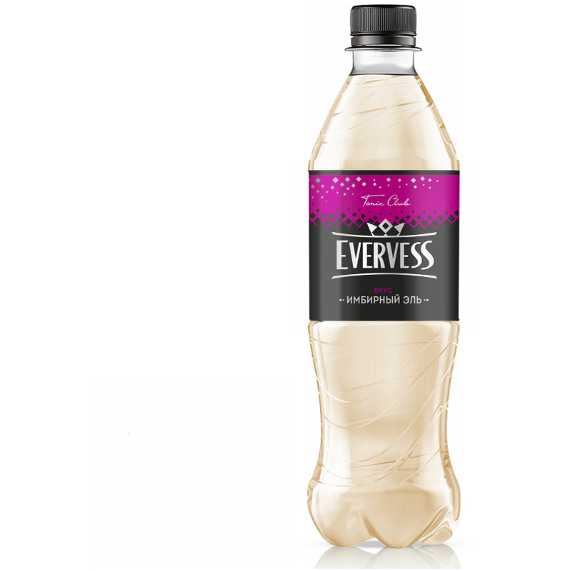 Напиток газированный Evervess Имбирный эль, 500мл — фото 1