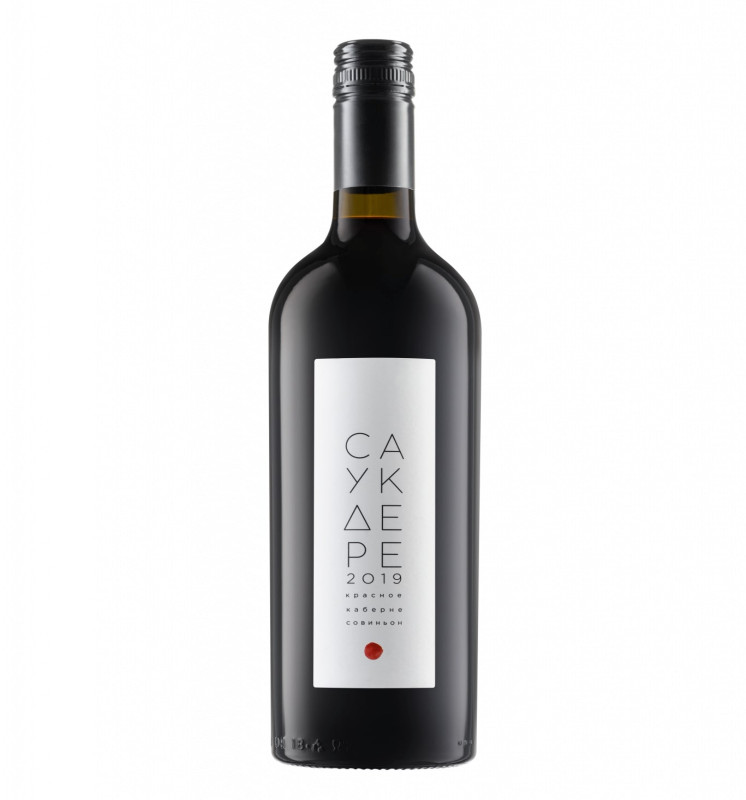 Вино Саук-Дере Каберне Совиньон красное сухое 13%, 750мл