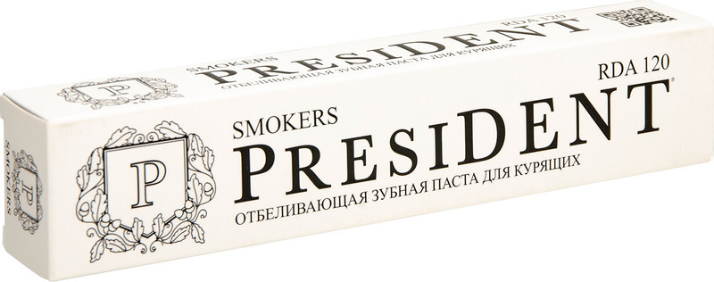 Зубная паста President Smokers, 75мл — фото 1