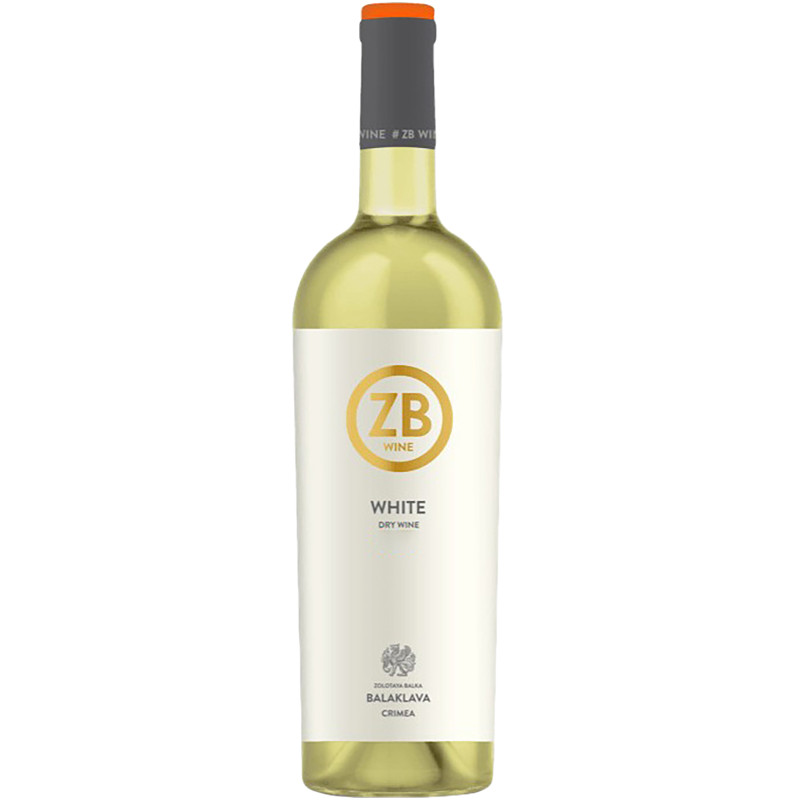 Вино ZB Wine White белое сухое 12.5%, 750мл
