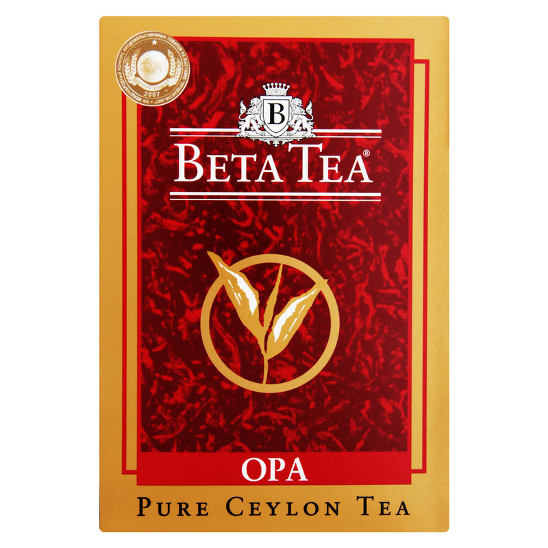 Чай Beta Tea ОРА чёрный байховый высшего сорта, 250г — фото 2