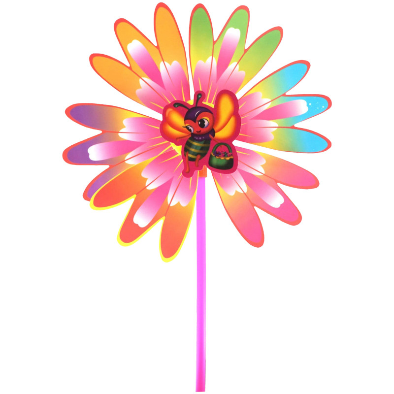 Ветряная вертушка Магия Праздника Цветочки MAG20-07, 51х25см — фото 1