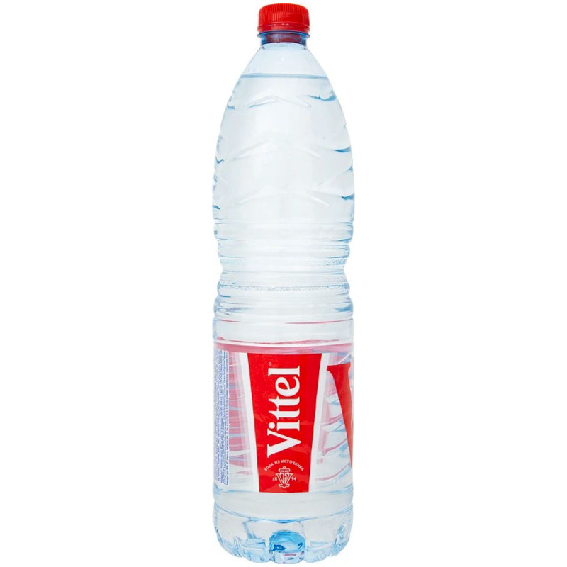 Вода Vittel минеральная природная столовая негазированная, 1,5л