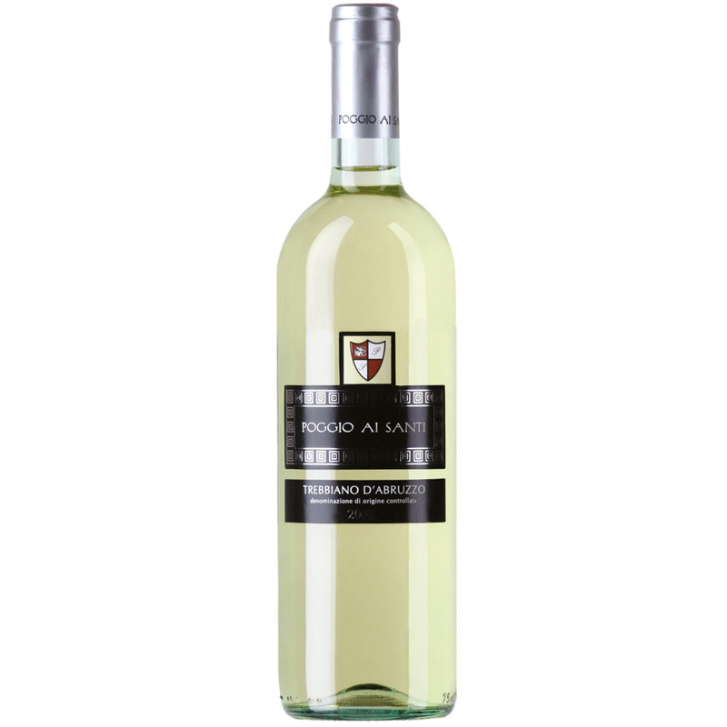 Вино Poggio Ai Santi Треббьяно д'Абруццо белое сухое 12%, 750мл