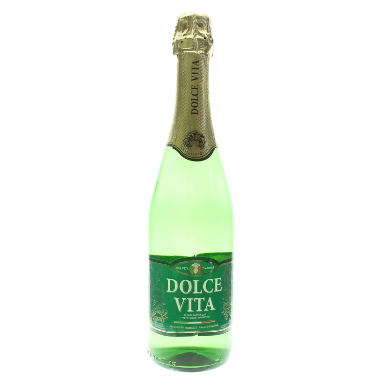 Коктейль винный Dolce Vita белый полусухой 5.5-6%, 750мл — фото 1