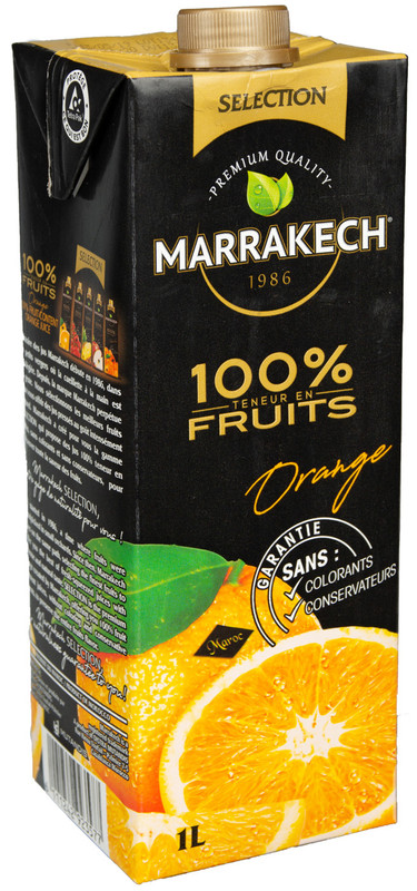 Сок Marrakech апельсиновый прямого отжима, 1л — фото 3