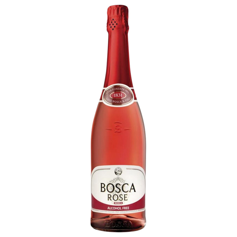 Напиток винный Bosca Розе безалкогольный, 750мл