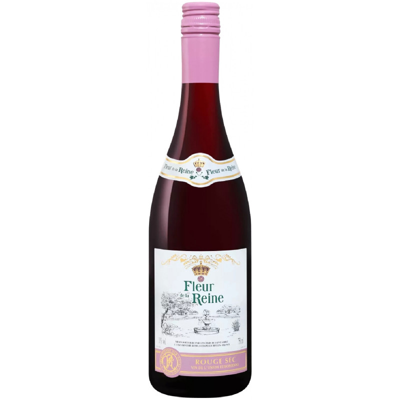 Вино Fleur de la Reine Les Chais de Saint Andre ординарное красное полусладкое 11%, 750мл