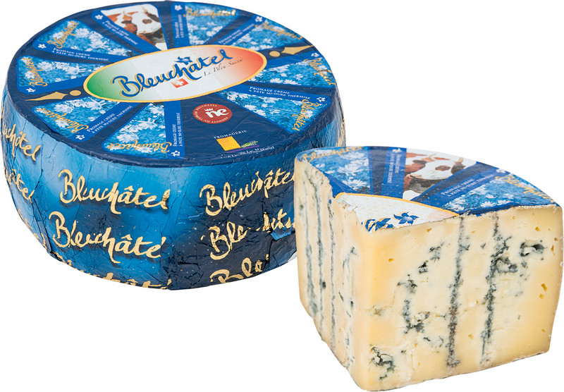Сыр Margot Fromages полутвёрдый Блюшатель с голубой плесенью 55% — фото 2