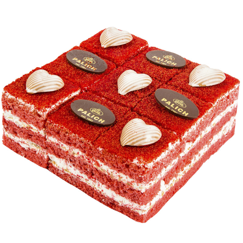 Торт бисквитный У Палыча Красный бархат, 500г — фото 3