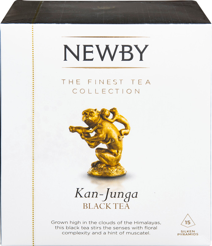 Чай Newby Кан-Джанга чёрный байховый в пирамидках, 15х2.5г