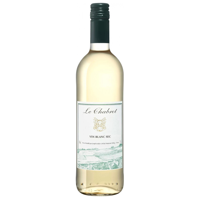 Вино Joseph Verdier Le Chabrot белое сухое 11%, 750мл