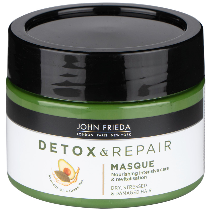 Маска для волос John Frieda Detox&Repair интенсивное восстановление, 250мл — фото 1