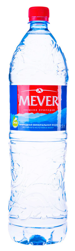 Вода Mever минеральная природная питьевая негазированная, 1.5л