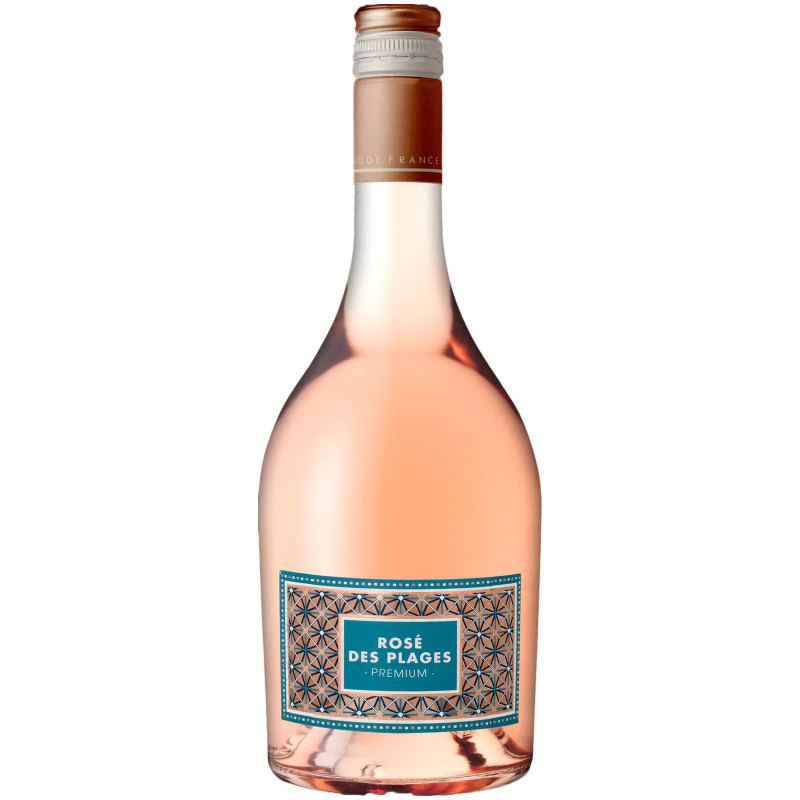 Вино Rose des Plages Premium розовое сухое 12.5%, 750мл