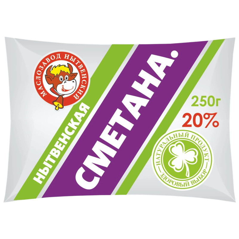 Сметана Нытвенский МЗ 20%, 250г