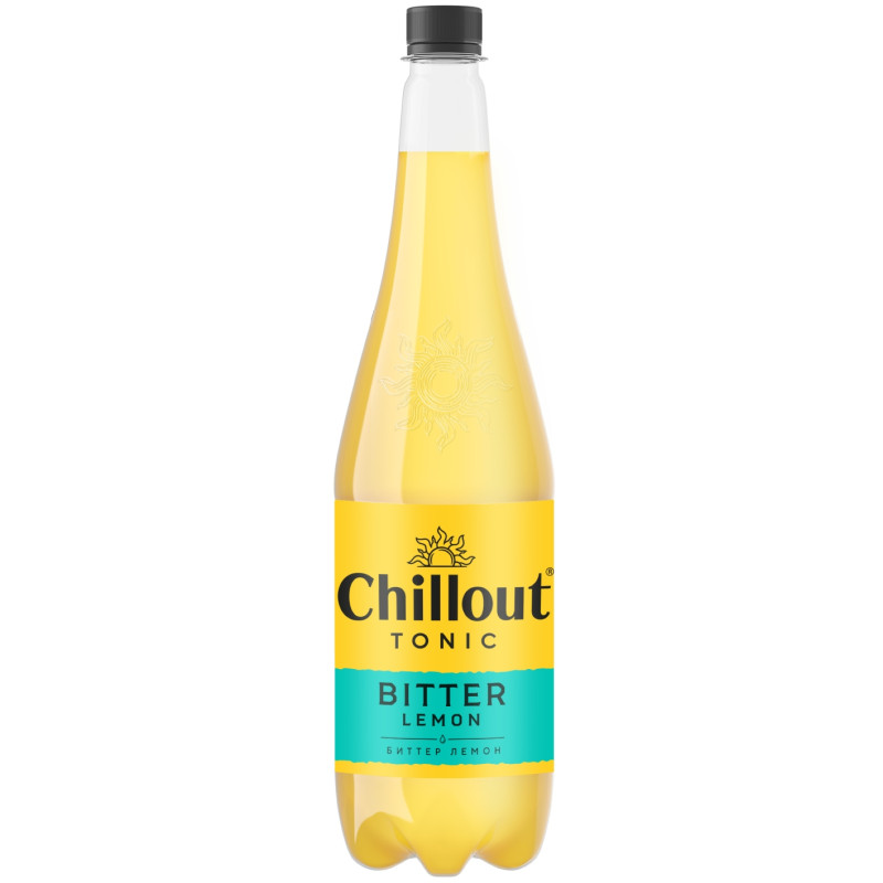 Напиток Chillout Bitter Lemon безалкогольный сильногазированный, 900мл