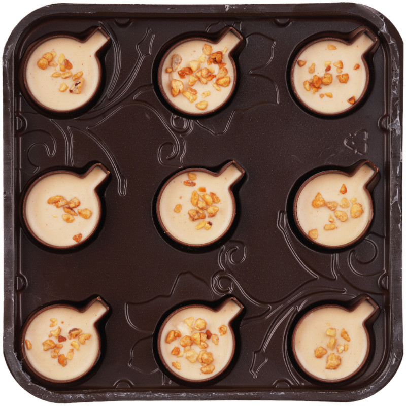 Конфеты Ореховый Мусс шоколадные в коробке Маркет, 104г — фото 1