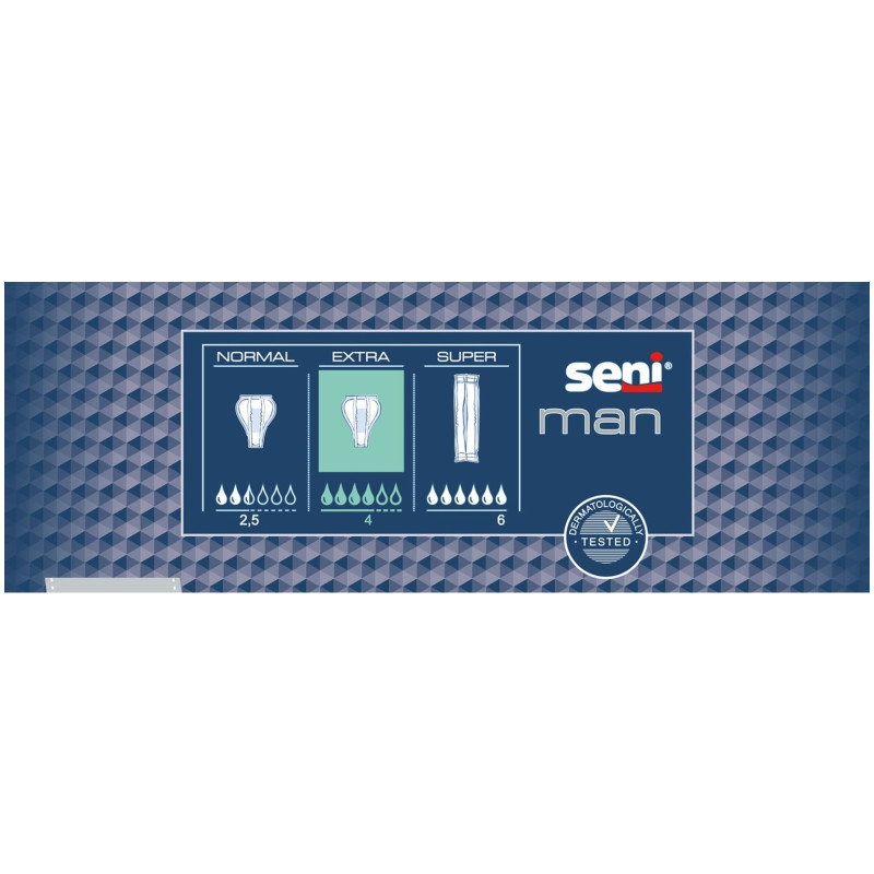 Вкладыши Seni Man Extra урологические для мужчин, 15шт — фото 4